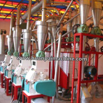 Complete Set Wheat and Maize Flour Mill Machine 100T 150T Grain Flour Mill Machine