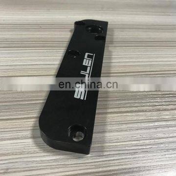 Customized Machining Black Anodized Aluminum Milling Parts For CNC Machining Block