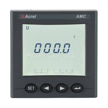 Acrel AMC72L-AV Single Phase Voltage Meter With LCD Display photo-4