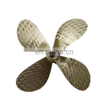 fixed pitch 4 blade copper transport boat propeller