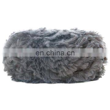 Yarncrafts Trendy Imitation Rabbit Fur Fluffy hand knitting crochet chunky knit yarn