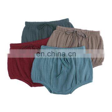 Infants & Toddler Soft Baby Bamboo Linen  Baby Shorts