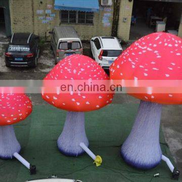 Outdoor Night Party Stage LED Lighting Decoration Balloon Colorful Inflatable Mushroom Shape photo-3