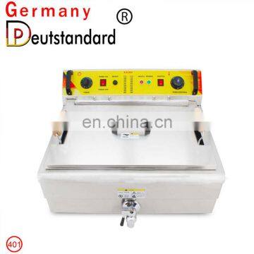 Stainless Steel #201 Electric Utensils Deep Frying Fritteuse Equipment With Strainer Basket photo-3