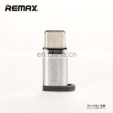 Remax Feliz Ra-usb1 Aluminum Alloy Micro Usb To Type-c Adapter For Phone photo-5
