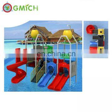 Common Pool Nip Slip on a Pool Water Slide Water Playground photo-4