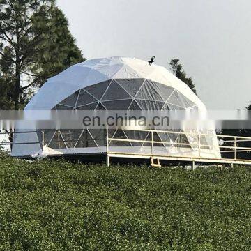 Garden Events Round Transparent Pvc Igloo Tent Geodesic Dome Glamping Tents