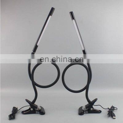 Study Table Clip Clamp Led Desk Lamp Book Reading Lighting With a Clip photo-3