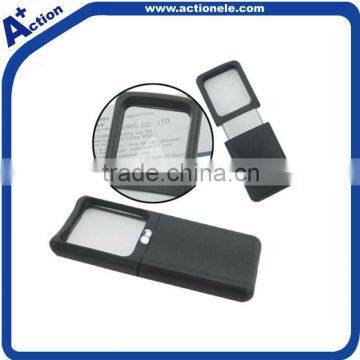 pocket magnifier with LED light