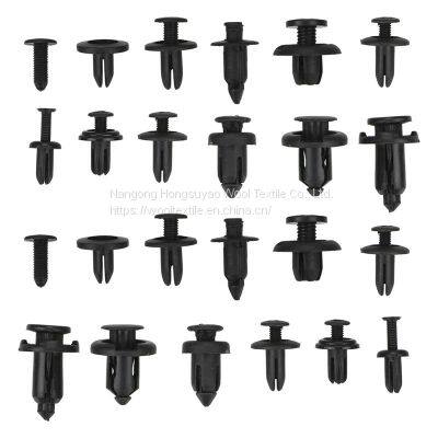 OEM PVC Custom Car Plastic Clips Push Type Rivet Retainer Fastener