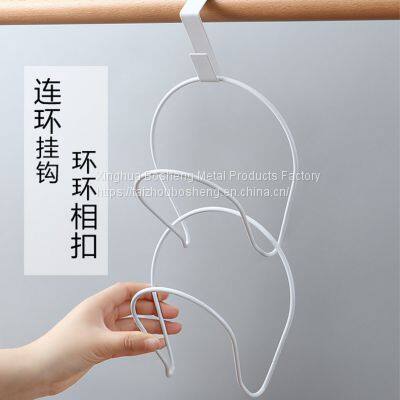 Decorative Nordic 6pcs Stackable Hanging Hat Rack Wall-Mounted Wire Hat Rack With High Quality photo-4