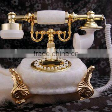 Cheap corded antique marble telephone