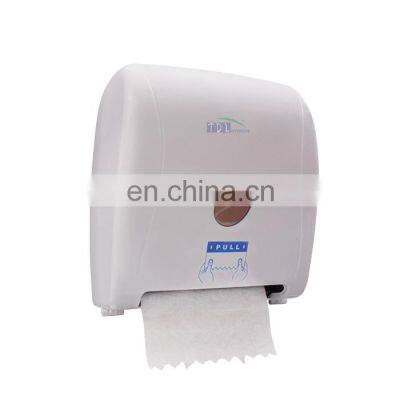 Wholesale Factory Price Newest Plastic Auto Cut Paper Towel Roll Dispenser photo-4