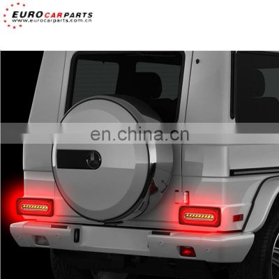 G class tail light for W463 running tail light Red and Black color car parts for G class W463 running lamp