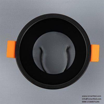 Anti Glare Black Round Recessed Led Spotlight Frames photo-4