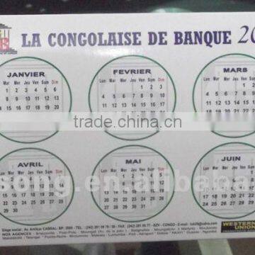 Colourful Festival Table Calender