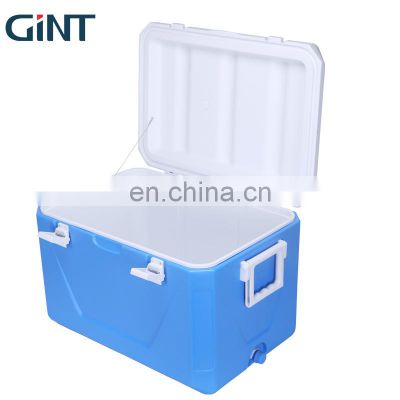 GiNT 60L Manufactory Wholesale Ice Chest PU Foam Good Insulation Ice Cooler Box for Friends