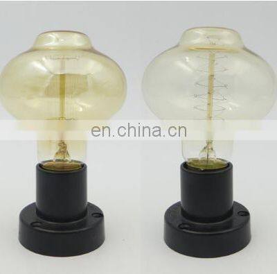 Retro Vintage Lanten-Shaped L80 E27 40W 220V Ampoule Edison Lamp Filament Incandescent Light Bulb LED Lamp Decor