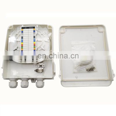 4 Core FTTH Fiber Distribution Box with SC connector Fiber Terminal Box