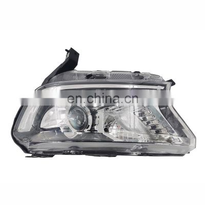 Car Halogen Headlight White Or Amber Auto Headlamp For Ford Ranger 2014-2017