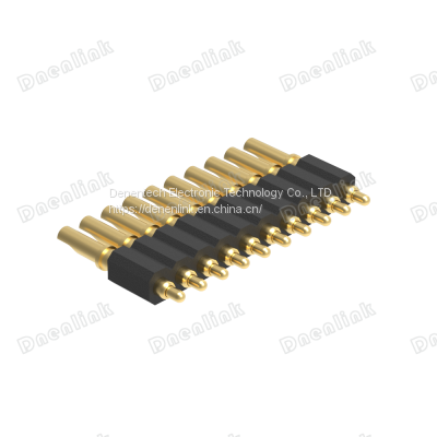 Dnenlink 2.00mm Pitch Single Row H4.0mm Solder Male Header PogoPin Connector photo-2
