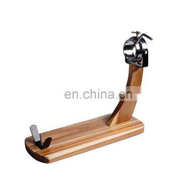 Wholesale acacia wood Spanish ham rack stand holder