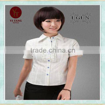 women office blouse sample in low price