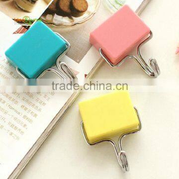 Powerhouse Yellow Pink Blue Color Metal Door Magnet Hook photo-2