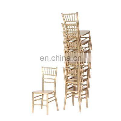 Elegant hotel party furniture tiffany chairs chiavari chairs resin weddings