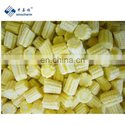 Sinocharm BRC Approved New Season Fresh IQF Cut Baby Corn Frozen  Baby Corn