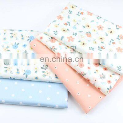 class long plush cotton pure rural beautiful environmental friendly cloth small floral print baby fabric