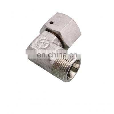 Factory direct sales 90 Degree Metric Male 24 Degree L.t. Elbow Adapter Tube Fitting Inner screw Swivel elbows