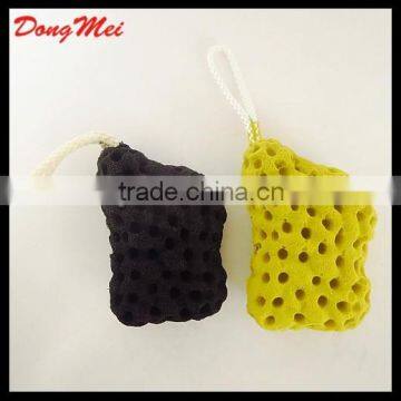 Hot Fashionable star shape soap scrap,free sample mesh bath sponge ball