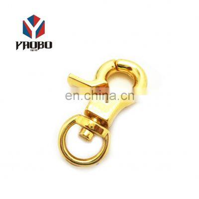 Fashion High Quality Metal Gold Swivel Lobster Claw Trigger Snap Hook