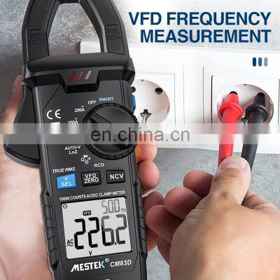 Digital Clamp Meter T-RMS 10000 DC/AC 200A 6mA Ammeter Multimeter Car Current Voltmeter Capacitance Temp Tester CE Clamp Meter photo-4