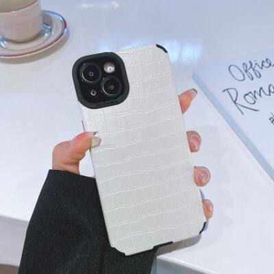 Wholesale Crocodile Leather 13 Mobile Phone Case Stone Imitation Case Cover For Iphone 7 8 Plus X Xr 11 12 14 Pro Max photo-5