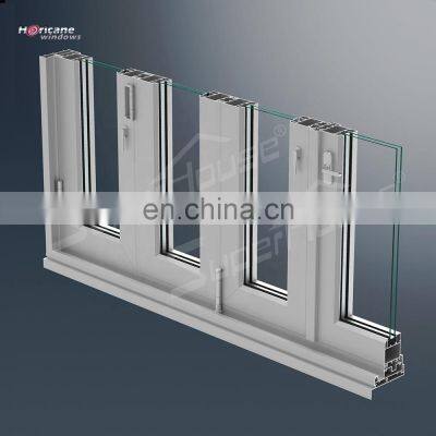 High Quality Cheap Price Interior Home Modern 4 Track Aluminium Security Foldig Door Waterproof Fireproof Designs