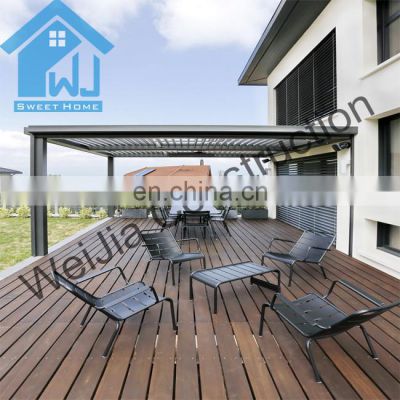 Waterproof Auto Pagola Aluminum Roof Louvre