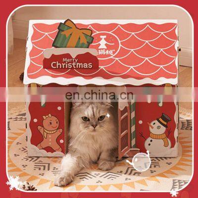 Wholesale Hot Sale Customized Cat Scratching Paper Board For Cat Pad Corrugated Scratcher photo-2