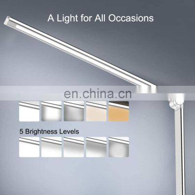 Lamp Desk Led Eye Care Reading Light Qi Desk Lamp With Wireless Charge photo-2