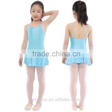 Girls Ballet Leotards, Kids Dance Dress, Children Skirted Leotards