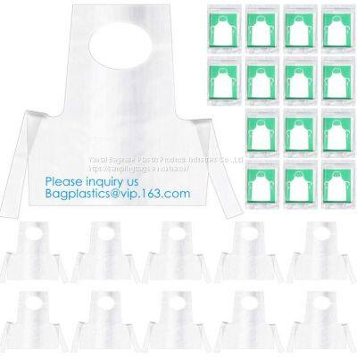 Clear Medical Disposable Polythene Apron,Medical Disposable PE Apron,Medical Colored Disposable PE Apron For Hospital photo-4