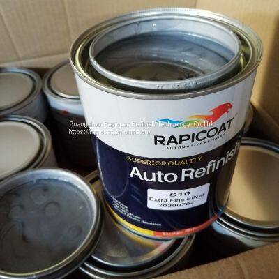 1k basecoat colors tinters base spray coats Pearl car Masterbatch  silver paints