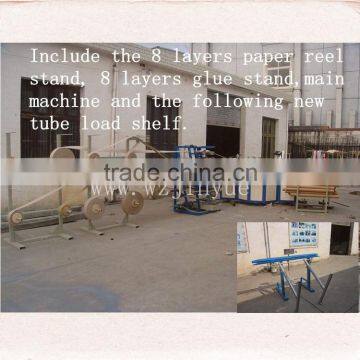 OEM for Two Headpieces Automatic Spiral Paper Tube Core Making Machine photo-2