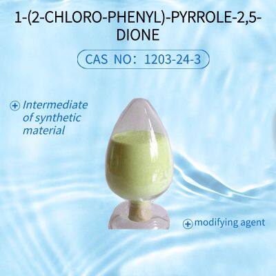 1-(2-CHLORO-PHENYL)-PYRROLE-2,5-DIONE CAS NO:1203-24-3 photo-3