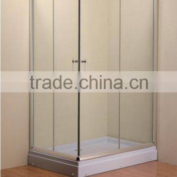 ABS shower tray 6mm glass shower enclosure