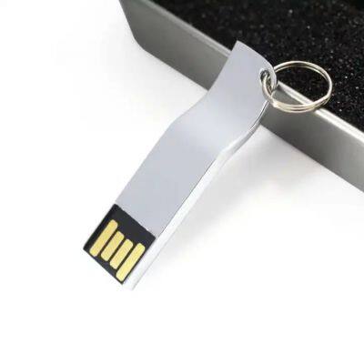 Hot Sell Mini Metal Usb Stick USB Flash Drive 64GB With Original Chip From Korea photo-4