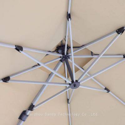 Outdoor 3.5*3.5m Cantilever Umbrella With Side Stand With Double Vent photo-4