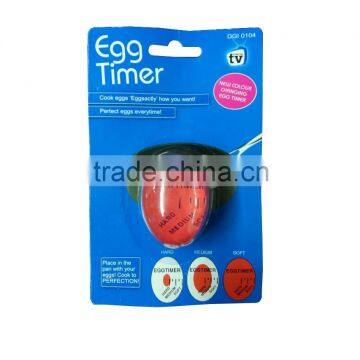 Hot sell amazing temperature controlled colour changing egg timer egg shape kitchen timer                        
                                                Quality Choice