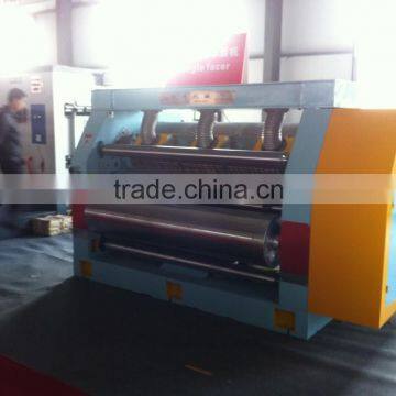 corrugated fingerless single facer machine